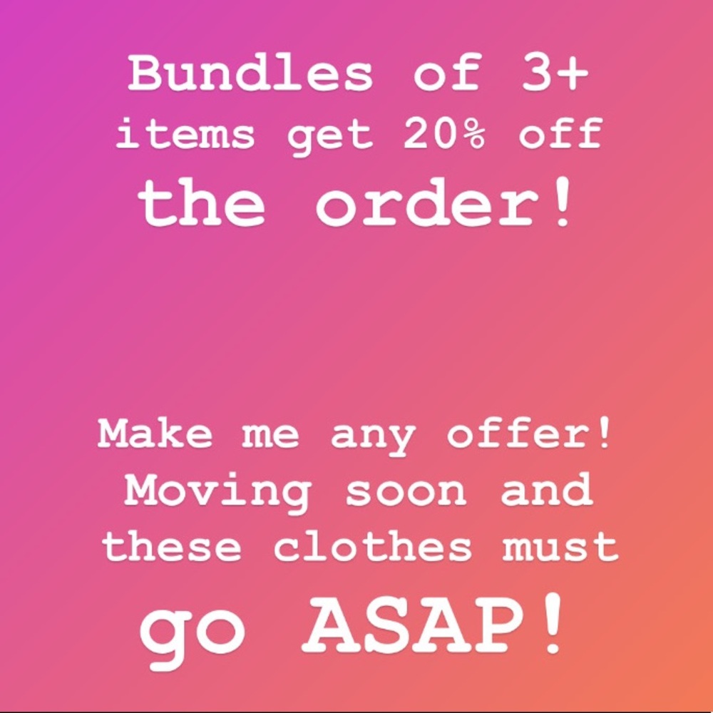 Entire closet!